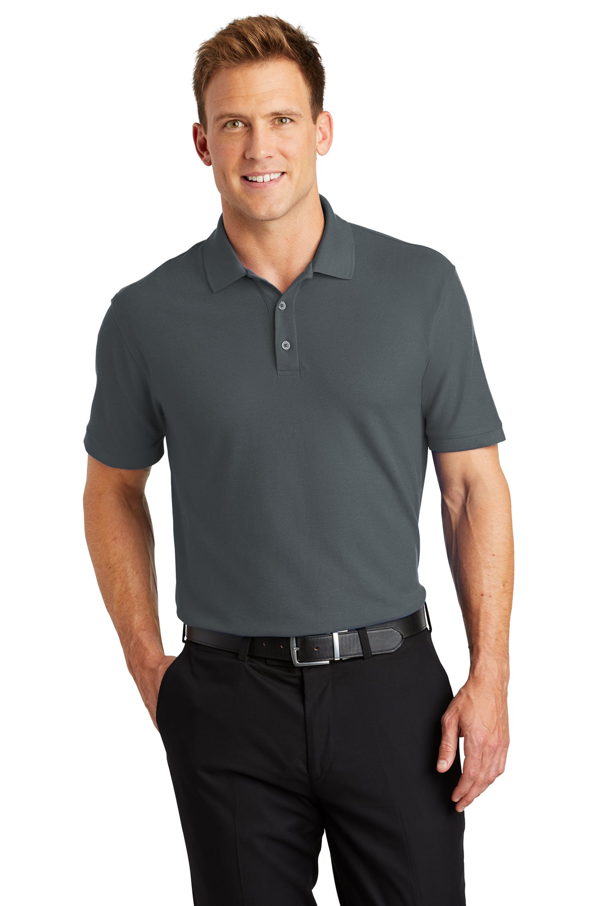 Men's Port Authority® Core Classic Pique Polo
