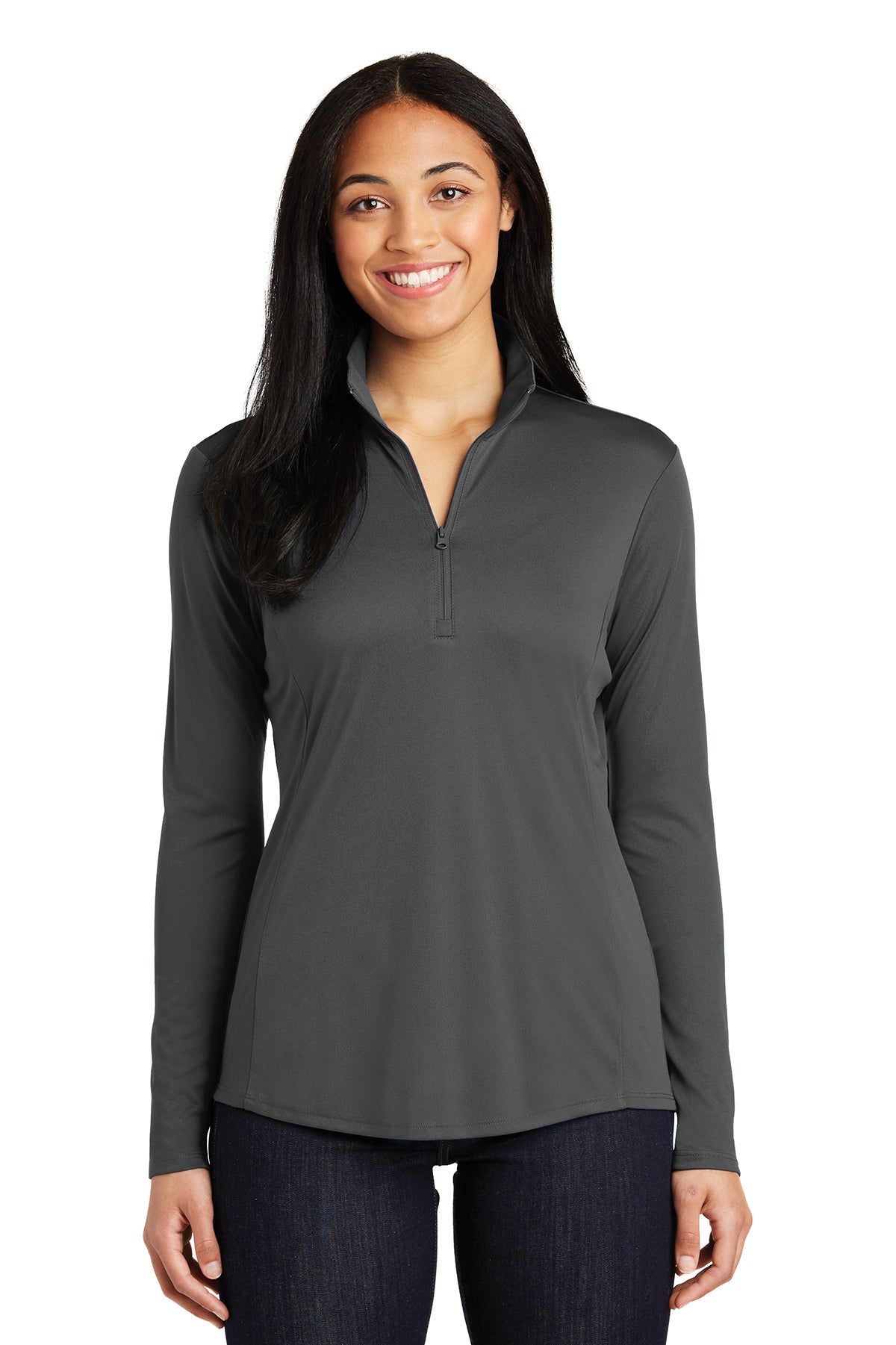 Ladies Sport-Tek® PosiCharge® Competitor™ 1/4-Zip Pullover TM