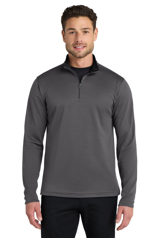Men's Port Authority® Silk Touch ™ Performance 1/4-Zip  TM