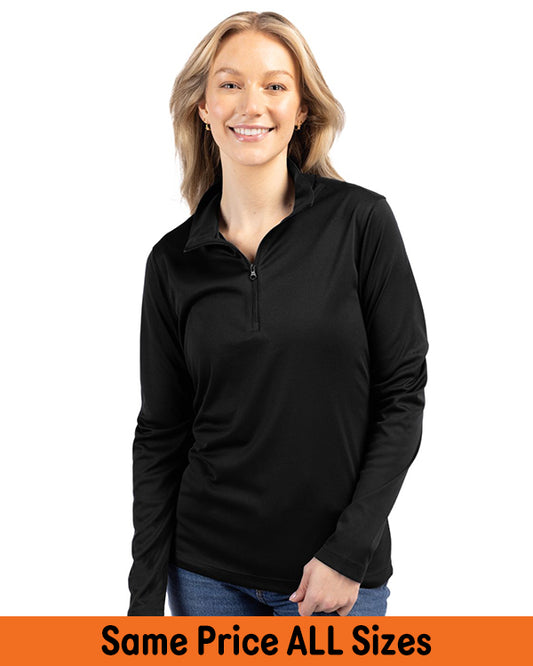 Ladies Clique Spin Eco Performance Half Zip Pullover