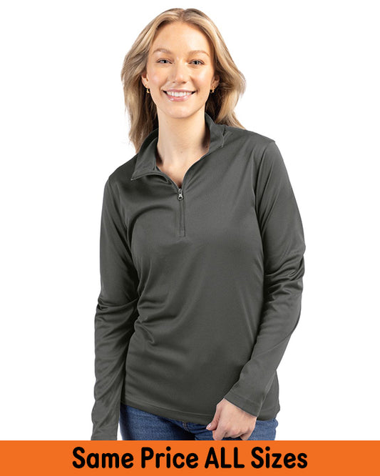 Ladies Clique Spin Eco Performance Half Zip Pullover